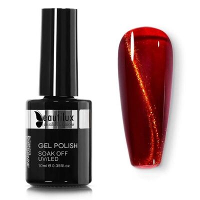 BEAUTIULX ESMALTE GEL-GLAZE CAT EYE MY-01