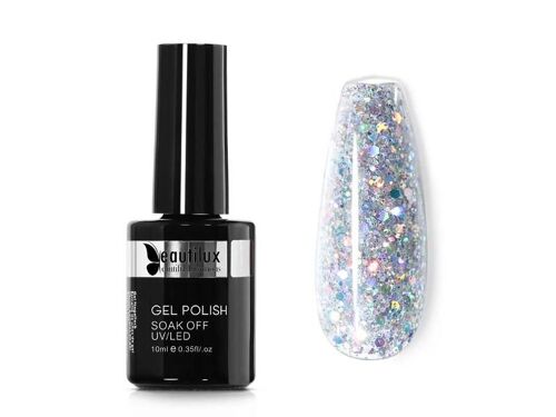 BEAUTIULX GEL POLISH-Diamond Rainbow LE-01