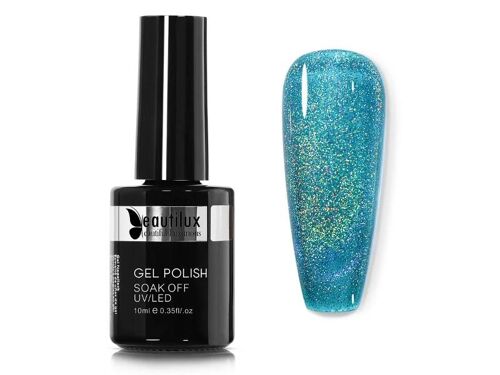 BEAUTIULX GEL POLISH-HOLOGRAPHIC CAT EYE BCM-12