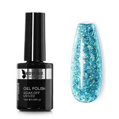 BEAUTIULX GEL POLISH-Diamond Rainbow LE-08