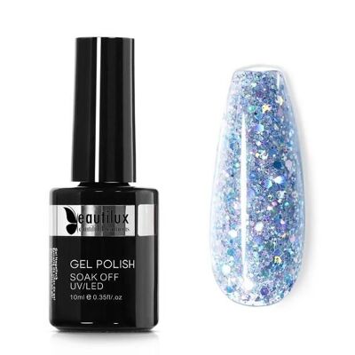 BEAUTIULX GEL POLISH-Diamond Rainbow LE-09