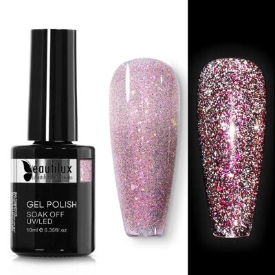 BEAUTIULX ESMALTE GEL-REFLECTANTE DIAMANTE SZ-14