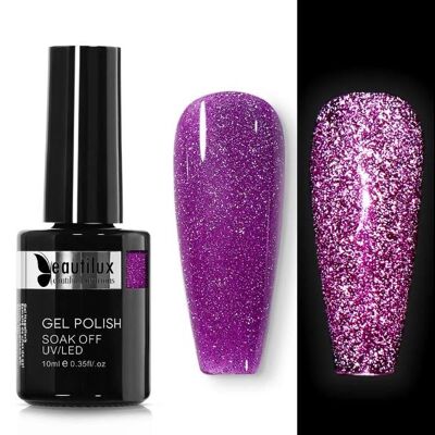 BEAUTIULX ESMALTE GEL-REFLECTANTE DIAMANTE SZ-24