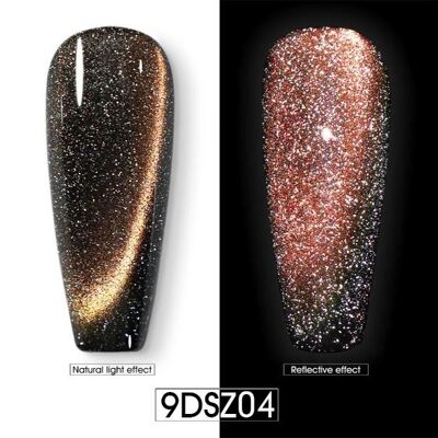 BEAUTIULX GEL POLISH-9D REFLECTIVE CAT EYE 9DSZ-04