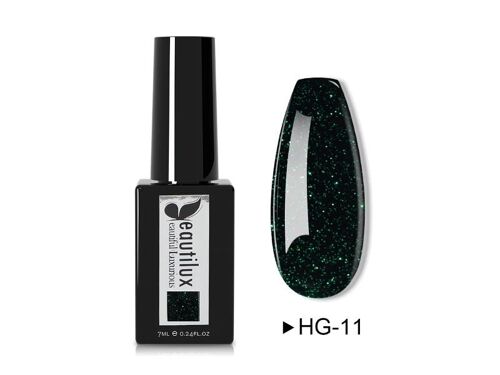 BEAUTILUX HEMA FREE GEL POLISH-GLITTER COLOR HG-11