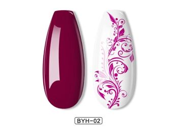 BEAUTILUX NAIL ART GEL- STAMPING BYH-02