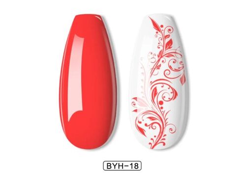 BEAUTILUX NAIL ART GEL- STAMPING BYH-18