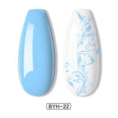 BEAUTILUX NAIL ART GEL- ESTAMPADO BYH-22