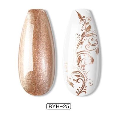 BEAUTILUX NAIL ART GEL- ESTAMPADO BYH-25