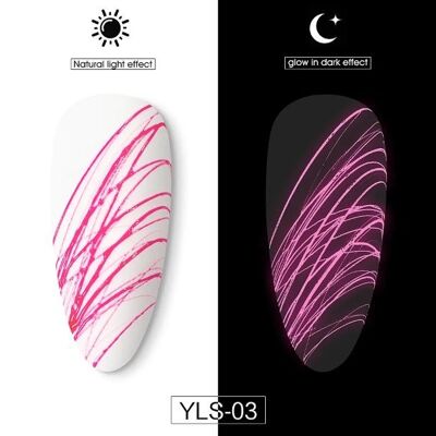 BEAUTILUX NAIL ART GEL-GEL DE FORRO LUMINOSO YLS-03