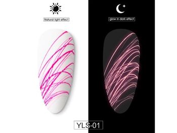 BEAUTILUX NAIL ART GEL-LUMINOUS LINING GEL YLS-01