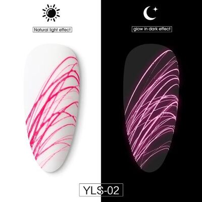 BEAUTILUX NAIL ART GEL-GEL FODERA LUMINOSA YLS-02