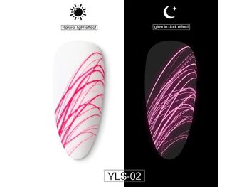 BEAUTILUX NAIL ART GEL-LUMINOUS LINING GEL YLS-02