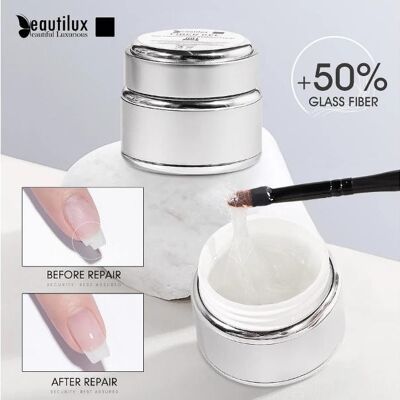 BEAUTILUX BUILDER GEL-FIBER GEL BFB55-01