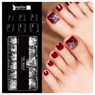 CAPSULE NAILS-TOE NAILS JJP550-01