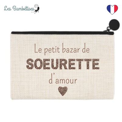 Pochette Sœurette Léopard