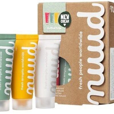 Vegan deodorant - Family Pack | New Cream