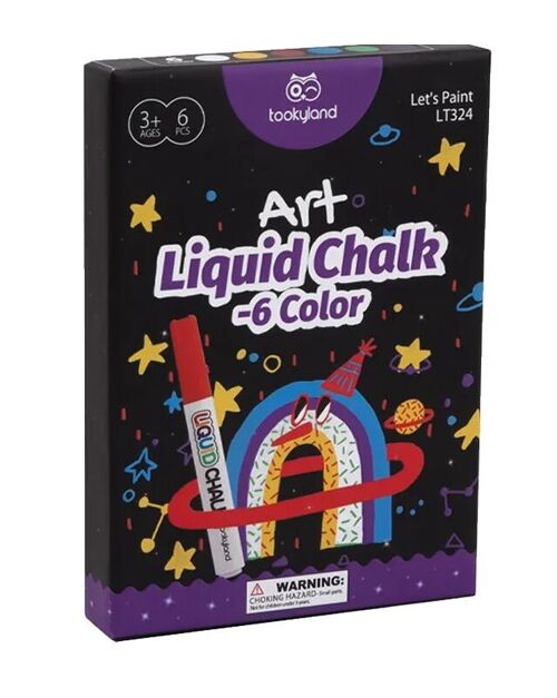 Liquid Chalk - 6 Colors