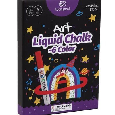 Liquid Chalk - 6 Colors