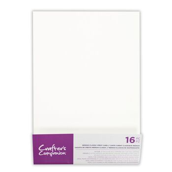 Neenah Classic Crest Card Pack A4 Blanc Solaire 1