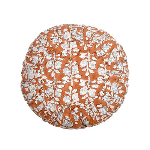 Coussin rond Alhambra terra