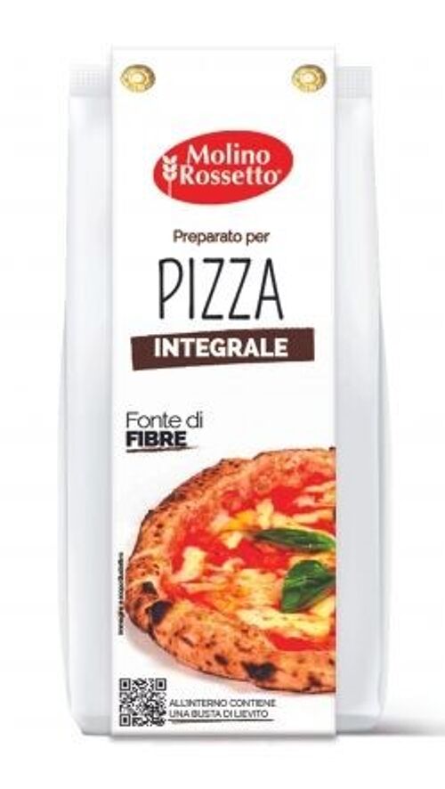Preparato per Pizza con Farina Integrale Molino Rossetto - 500 gr