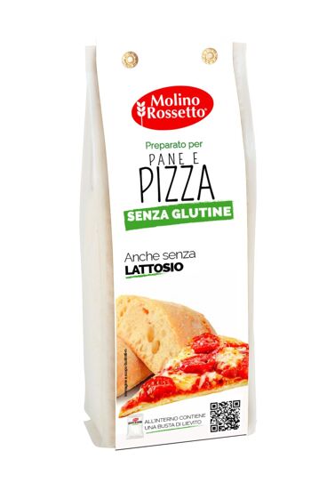 Mélange sans gluten pour pizza et pain, de Molino Rossetto - 500 gr 2