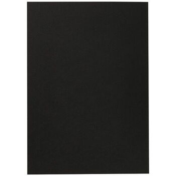 Papier aquarelle - Noir - A4 - 300 g/m² - 10 feuilles 1