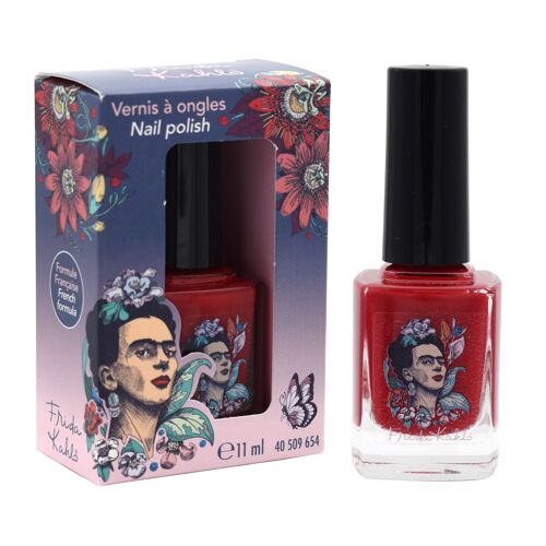 TAKE CARE - Vernis à ongle rouge Frida Kalho 11 ml