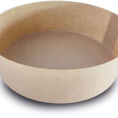 SET 6 DEEP ROUND BAKING MOLD Ø 17 CM X H 6 CM