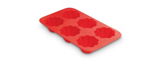 6 BRIOCHETTES BAKING PAN CM 17 X 29 X H 3,6