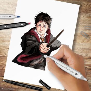 SN-Pro Fan-Art 24 pièces Harry Potter 3