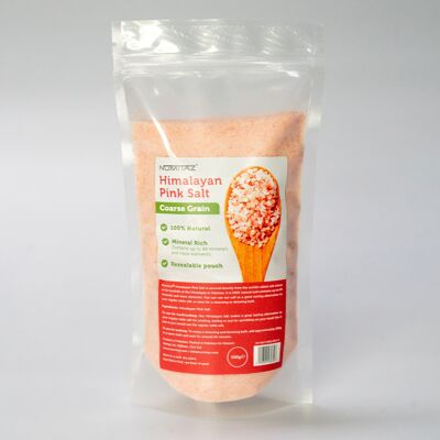 Sal rosa fina del Himalaya, bolsa minorista de 500 g