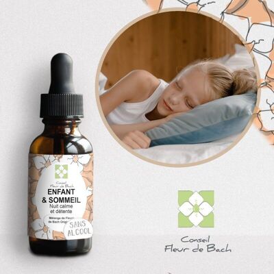 Bach® Flower Advice - Bach Flower for Children and Sleep ALCOHOL-FREE - 30Ml