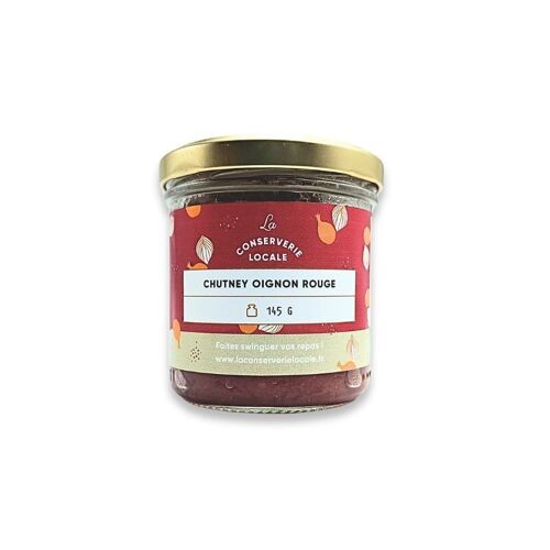 Chutney Oignon Rouge BIO 145g