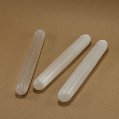 Baguettes de cristal de sélénite 16 cm