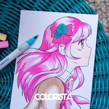 Colorista - Marqueur artistique - Teintes brillantes 8pc 3