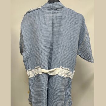 Trimita Breeze - Cardigan kimono en mousseline 8
