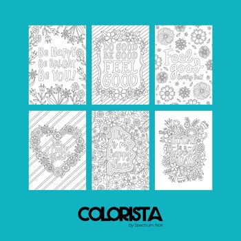 Colorista - Kit de coloriage - Feelgood Florals 12pc 3