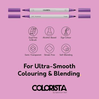 Colorista - Kit de coloriage - Feelgood Florals 12pc 5