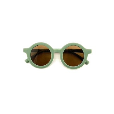 Lunettes de soleil bébé vertes durables Nenina & Co