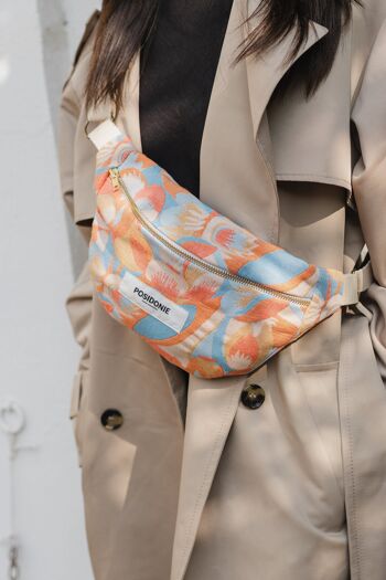 Sac Banane Orange & Bleue 3