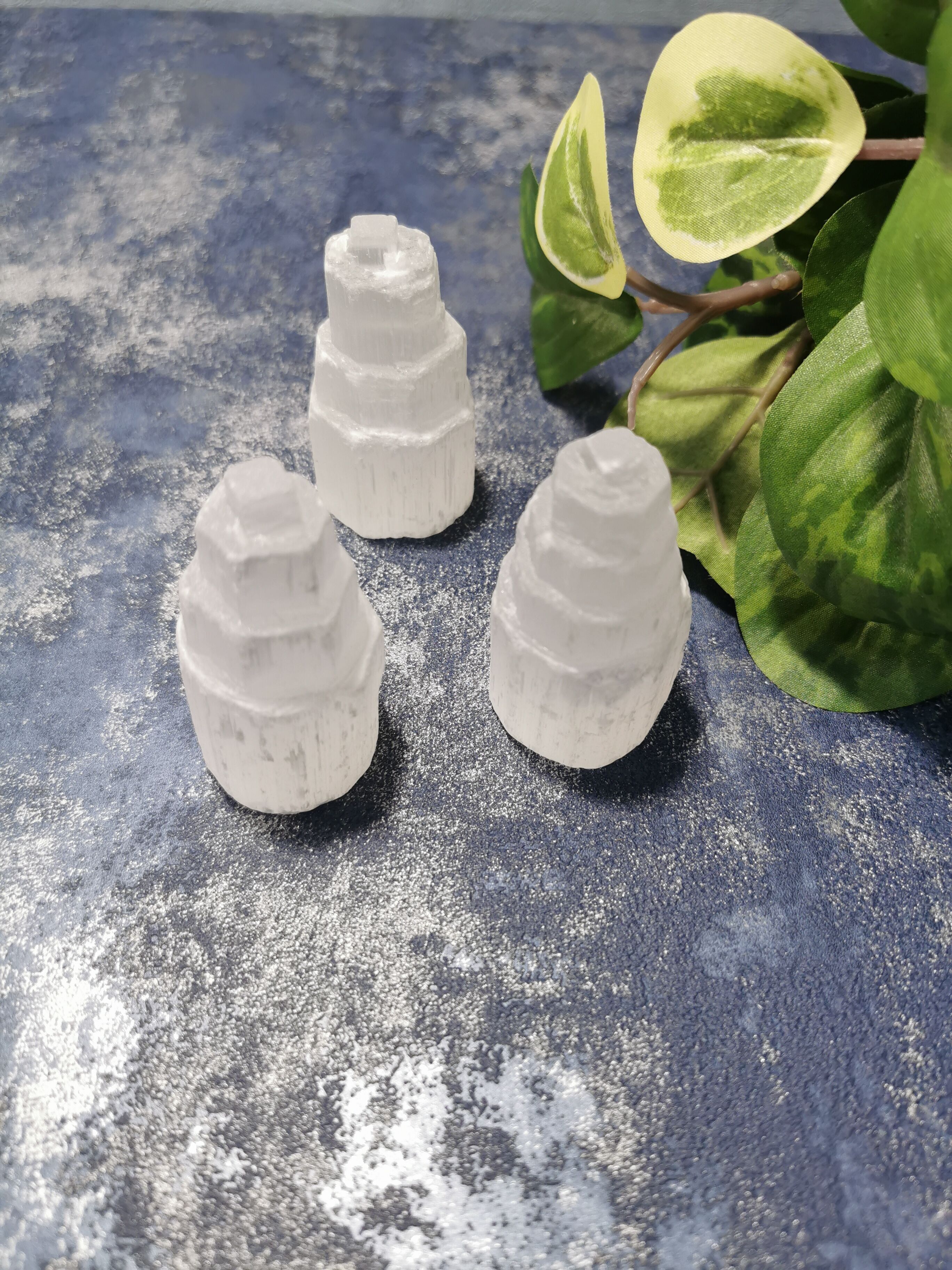 Torre Selenita Cristal 5cm