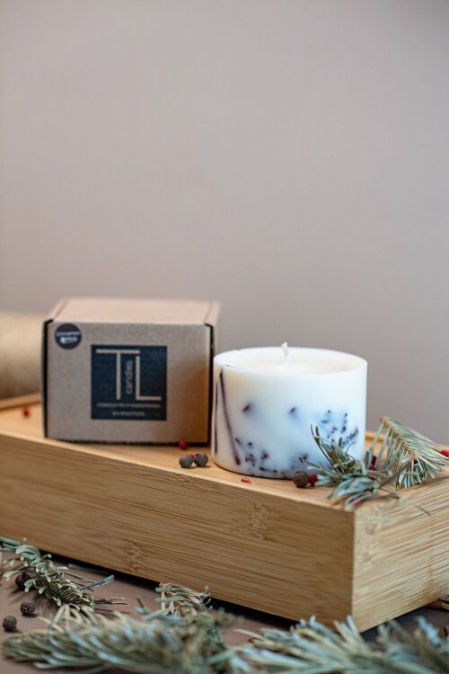 Soy Wax Candle with Cinnamon Scent