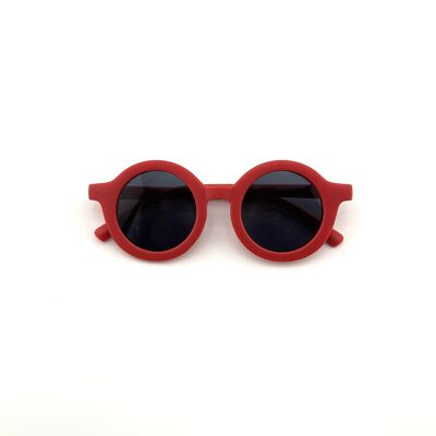 Nachhaltige rote Sonnenbrille von Nenina & Co