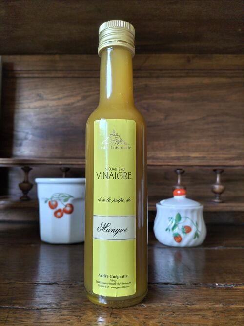 Spécialité au vinaigre et à la pulpe de Mangues 25cl