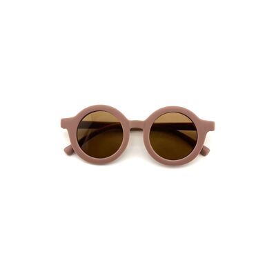 Lunettes de soleil vieux roses durables Nenina & Co