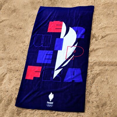 Drap de Bain Jeux Olympiques Paris 2024 EFR OLY Equipe