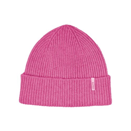 Bonnet en laine d'agneau Rose bubblegum