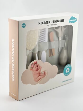 Trousse de toilette bébé Nenina & Co ensemble d'hygiène 5